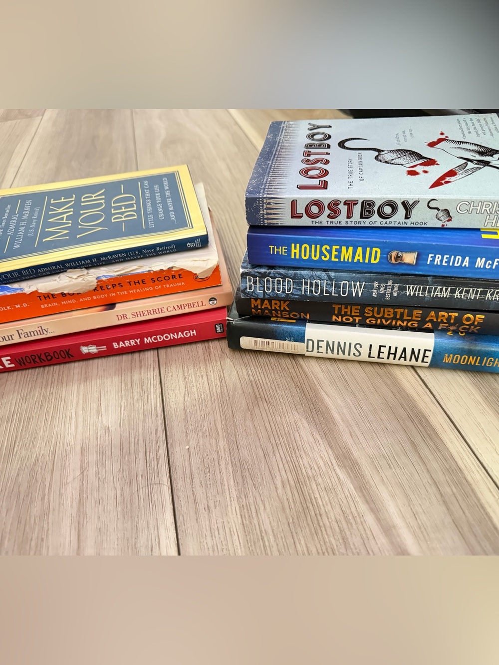 Random books in various conditions but all readable lol